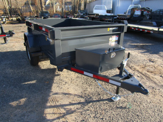 New 2025 Belmont 5X8 Dump Trailer