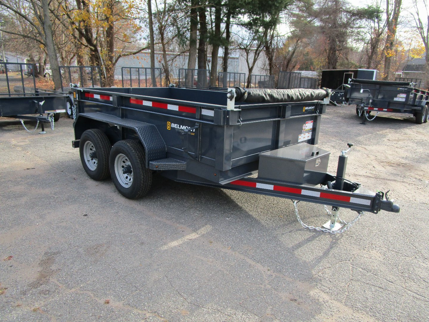 New 2025 Belmont DTL7210-10K Dump Trailer