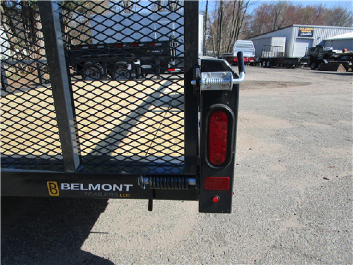 New 2025 Belmont 6' x 10" Single Axle Tube Top Utility