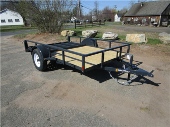 New 2025 Belmont 6' x 10  Single Axle Tube Top Utility