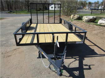 New 2025 Belmont 6' x 10" Single Axle Tube Top Utility