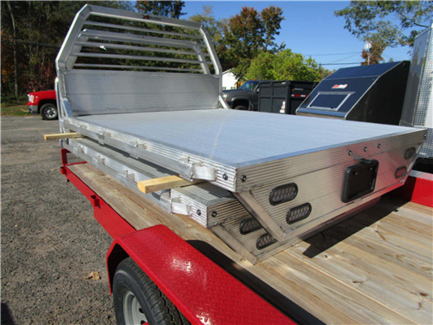 New 2025 ALCOM 85.5" x 102" Aluminum Truck Bed