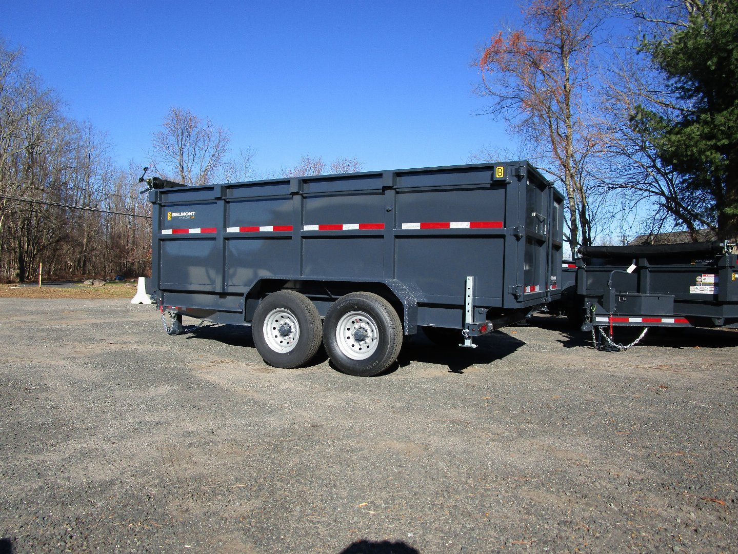New 2025 Belmont 81" x 14' 14K High Side Dump