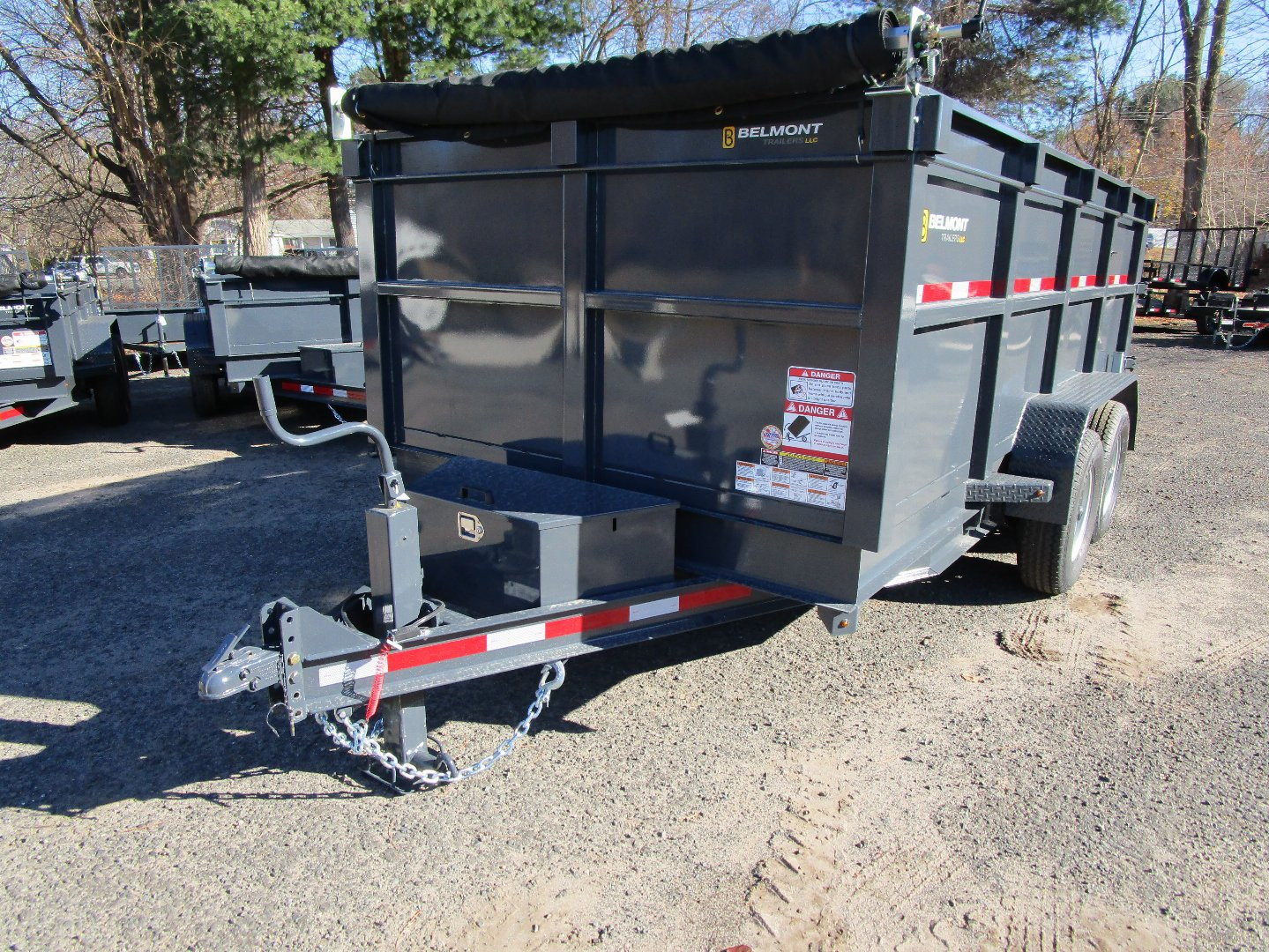 New 2025 Belmont 81" x 14' 14K High Side Dump