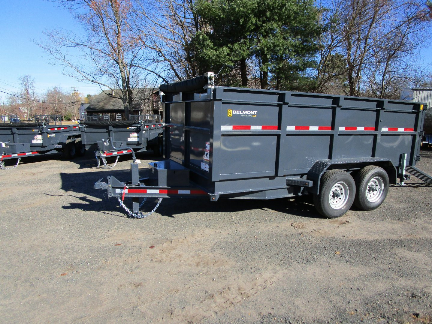 New 2025 Belmont 81" x 14' 14K High Side Dump