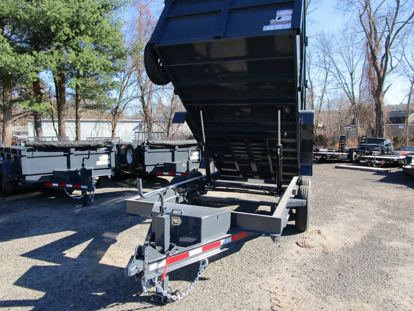 New 2025 Belmont 81" x 14' 14K High Side Dump