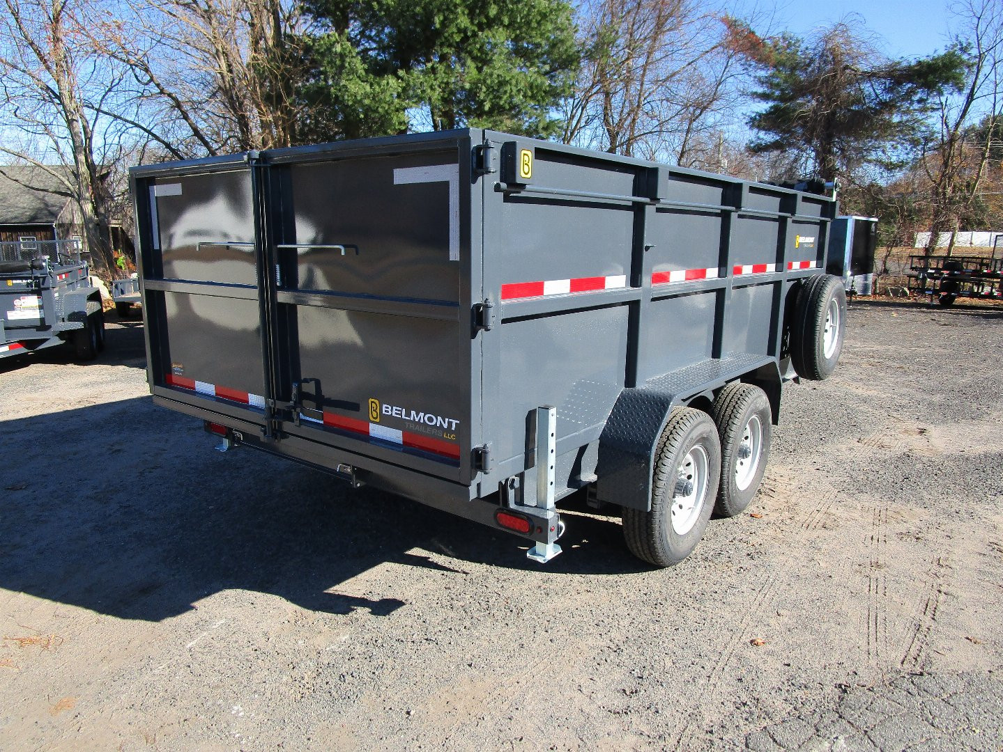 New 2025 Belmont 81" x 14' 14K High Side Dump