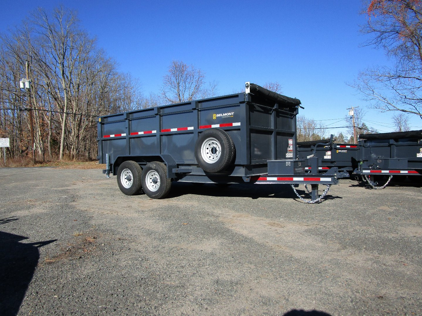 New 2025 Belmont 81" x 14' 14K High Side Dump
