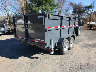 New 2025 Belmont 81" x 14' 14K High Side Dump