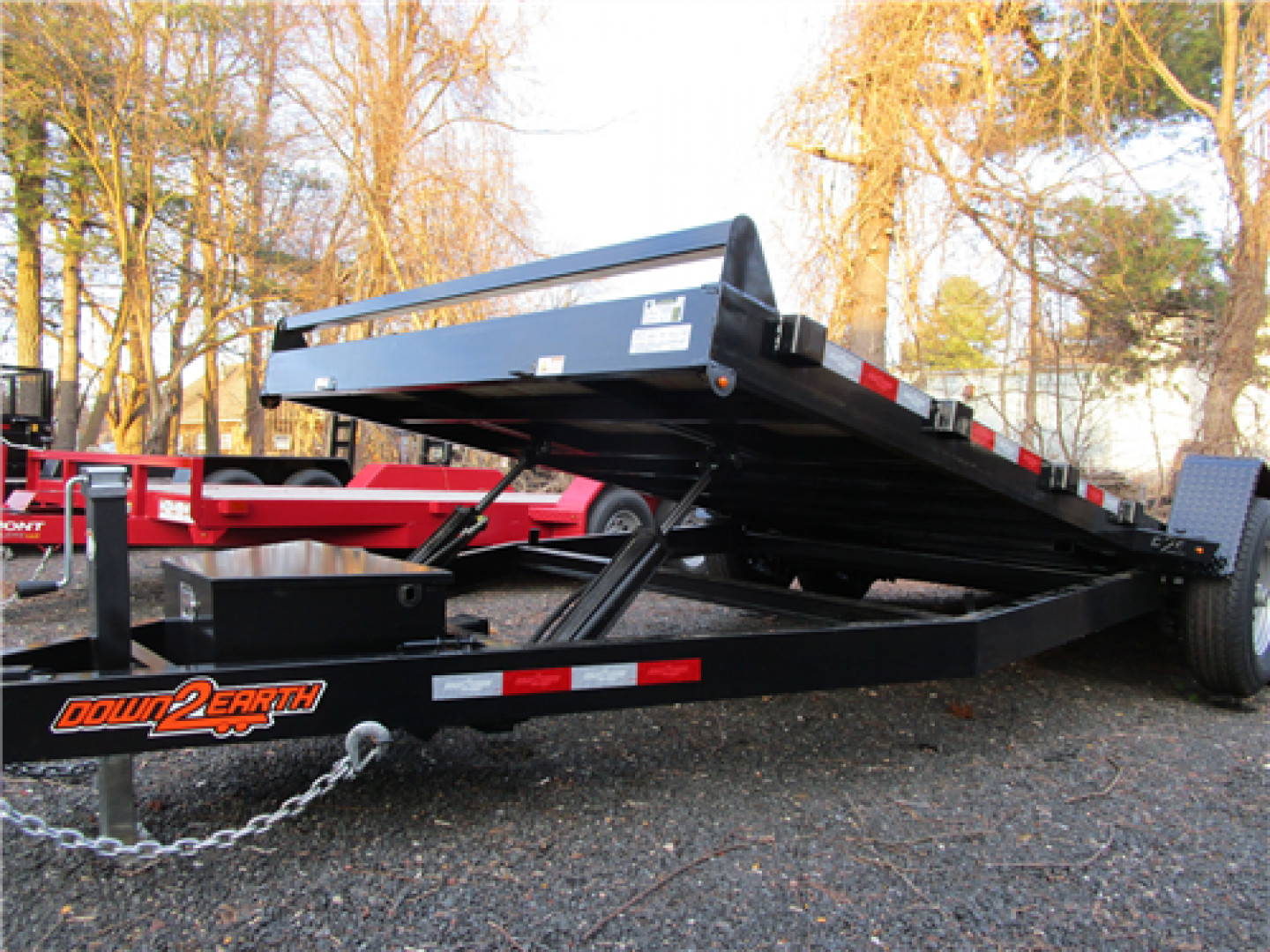 New 2022 Down 2 Earth 82" x 20' 10K Power Tilt
