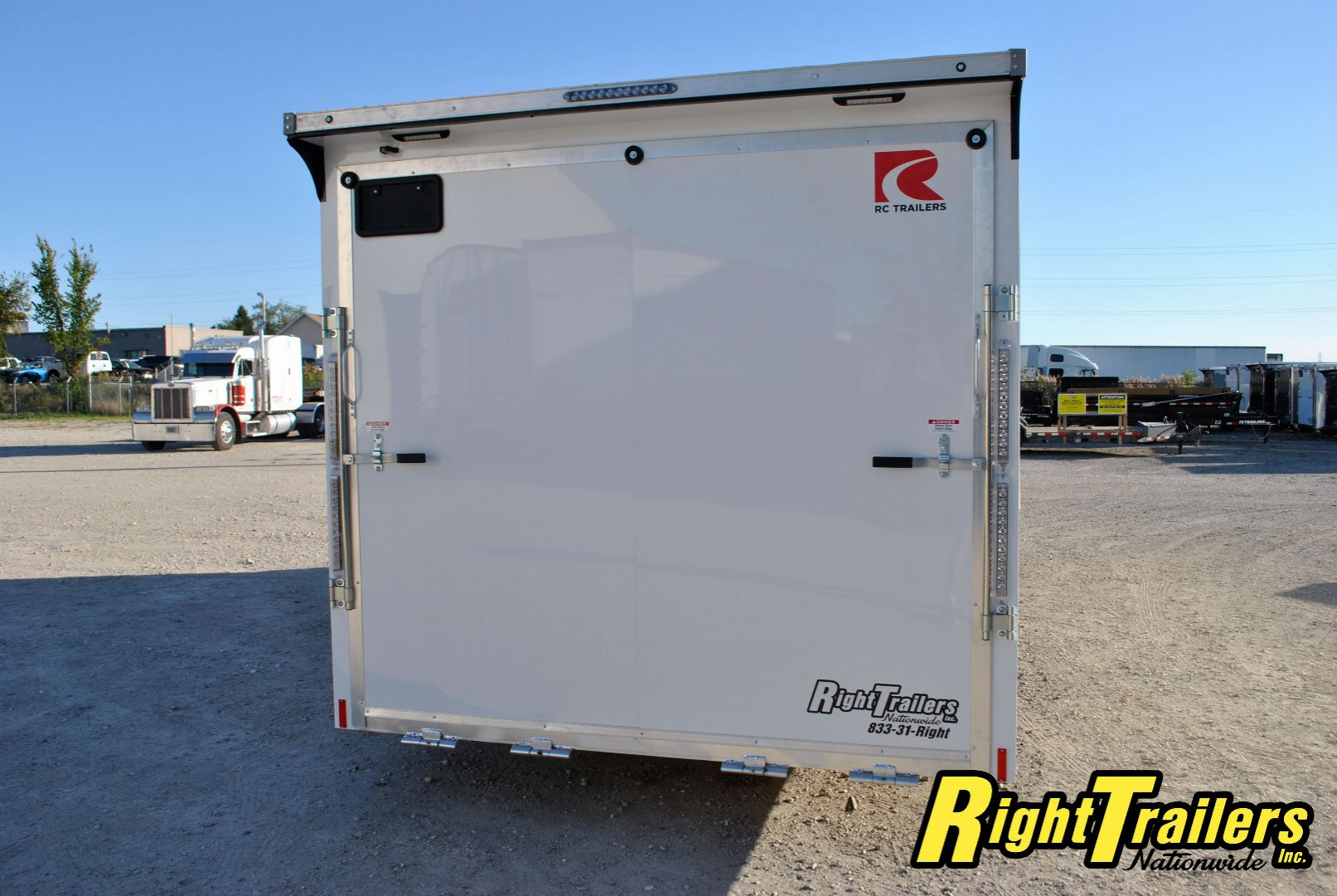 New 2025 8.5X24 RC Race Trailer