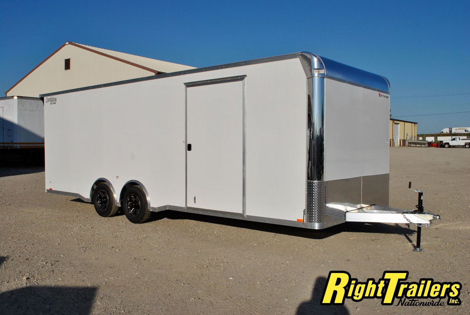 New 2025 8.5X24 RC Race Trailer