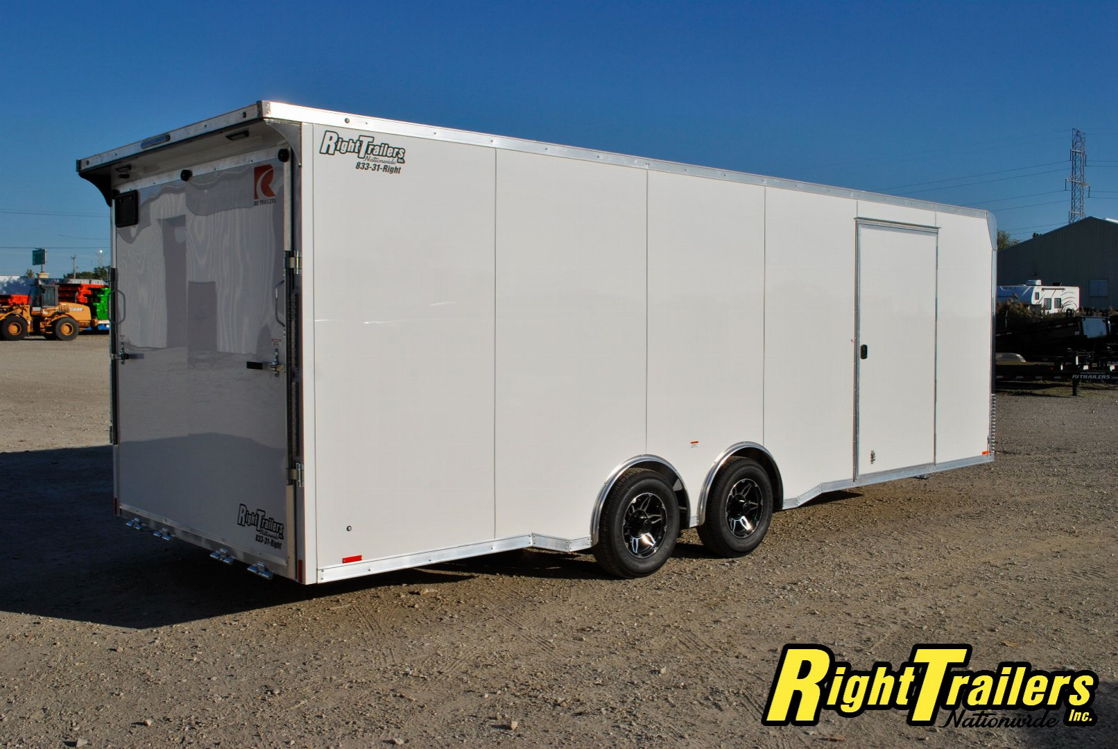 New 2025 8.5X24 RC Race Trailer