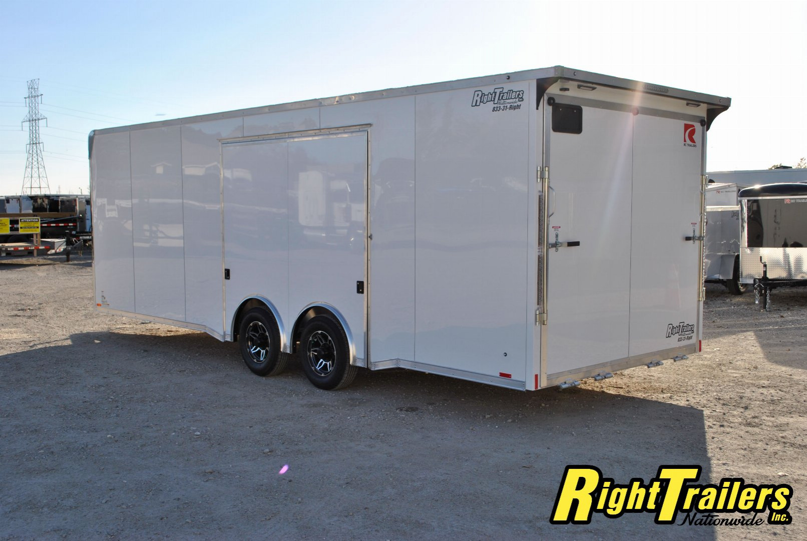 New 2025 8.5X24 RC Race Trailer