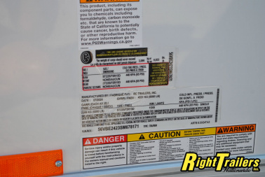 New 2025 8.5X24 RC Race Trailer