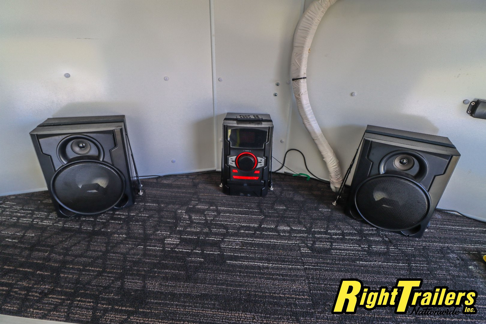 Used 2023 J&C Suppliers 8.5X24 RACE TRAILER