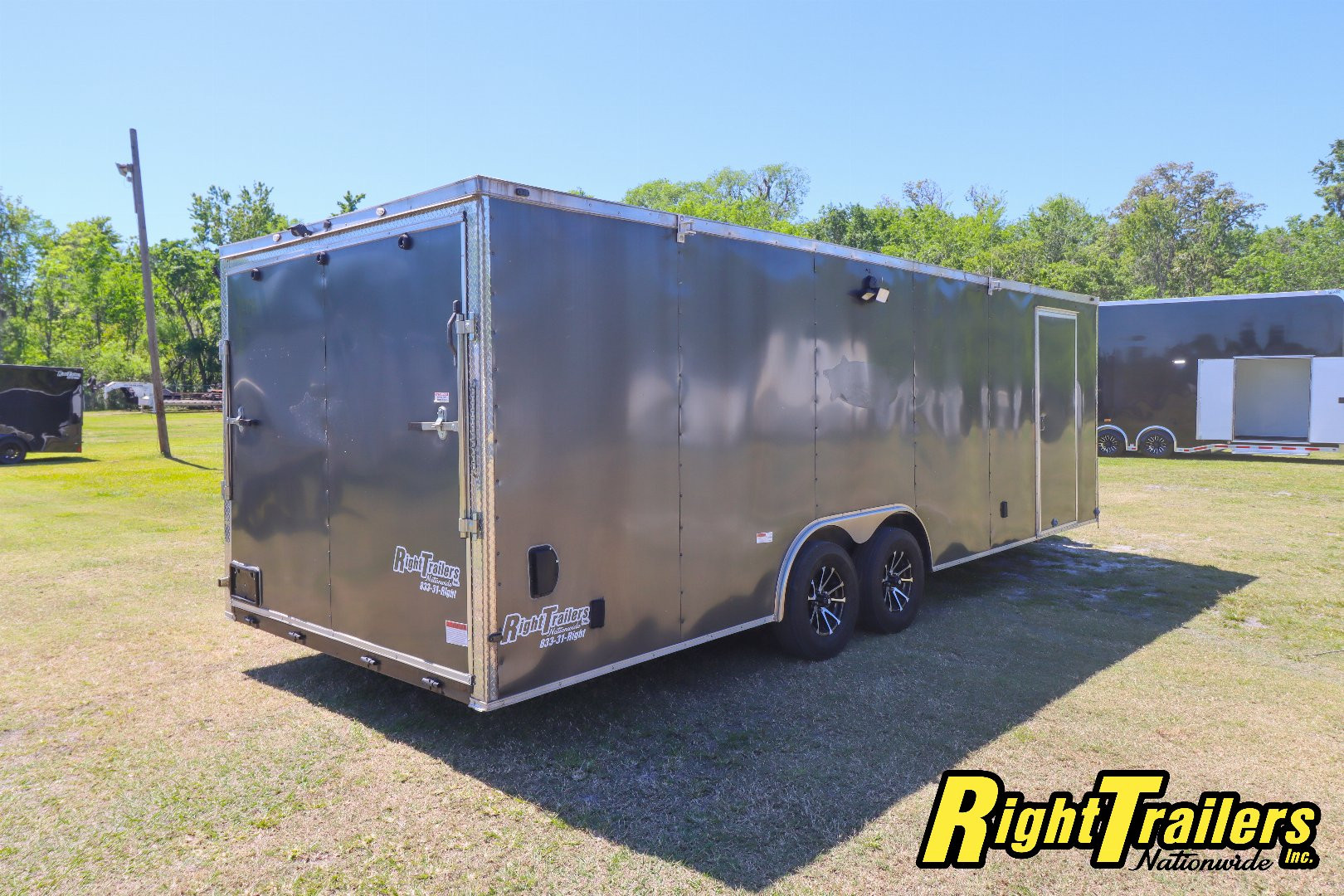 Used 2023 J&C Suppliers 8.5X24 RACE TRAILER
