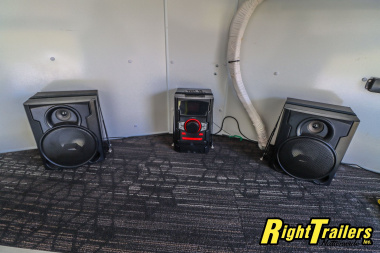 Used 2023 J&C Suppliers 8.5X24 RACE TRAILER