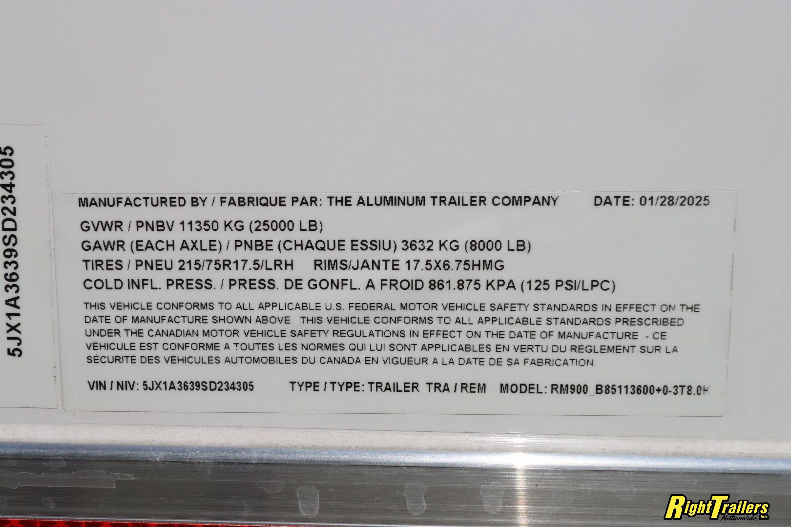 New 2025 8.5X36 ATC RM900 Stacker