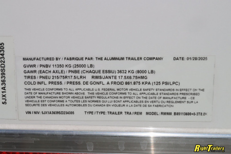 New 2025 8.5X36 ATC RM900 Stacker