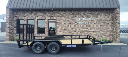 New 2025 SURE-TRAC 7 x 14 Tube Top Utility 7K Utility Trailer