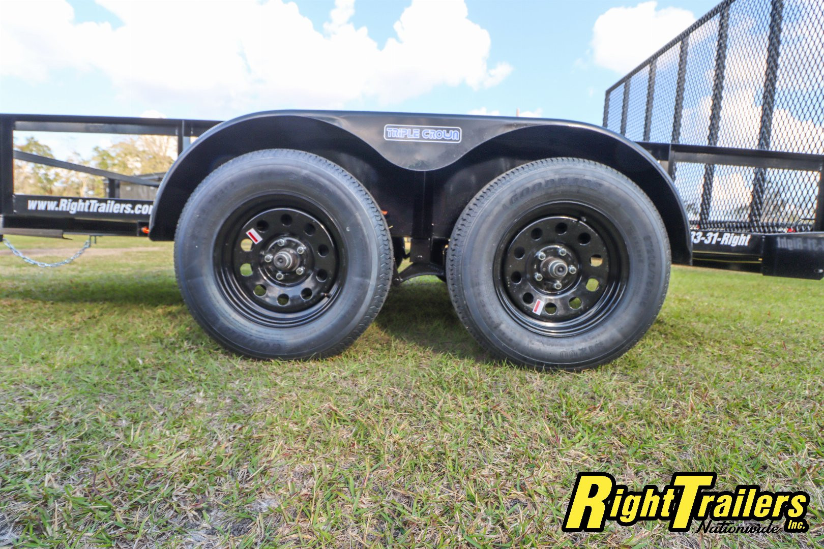 New 2025 6X12 Triple Crown Utility Trailer