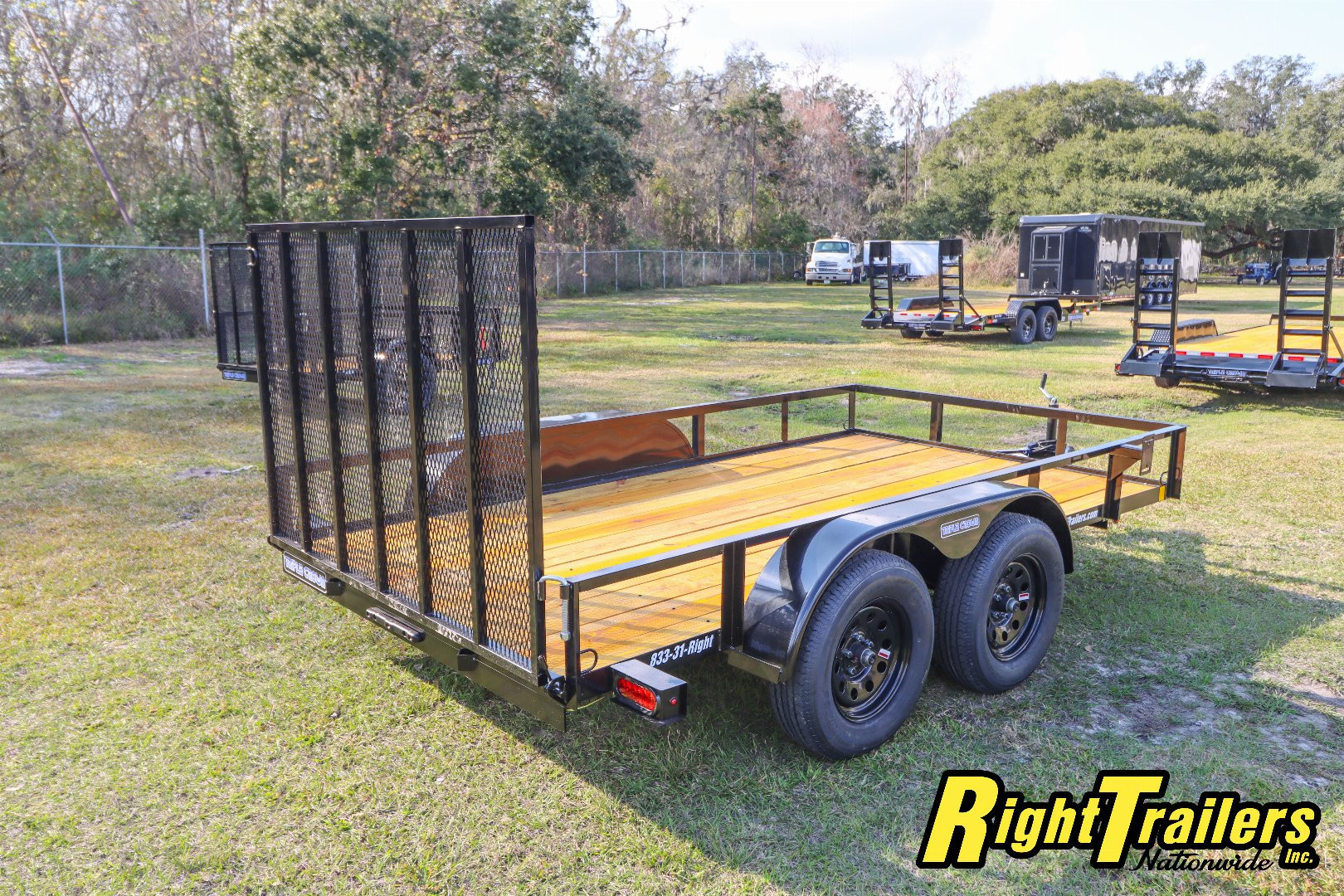 New 2025 6X12 Triple Crown Utility Trailer