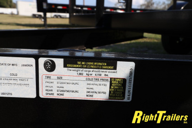 New 2025 6X12 Triple Crown Utility Trailer