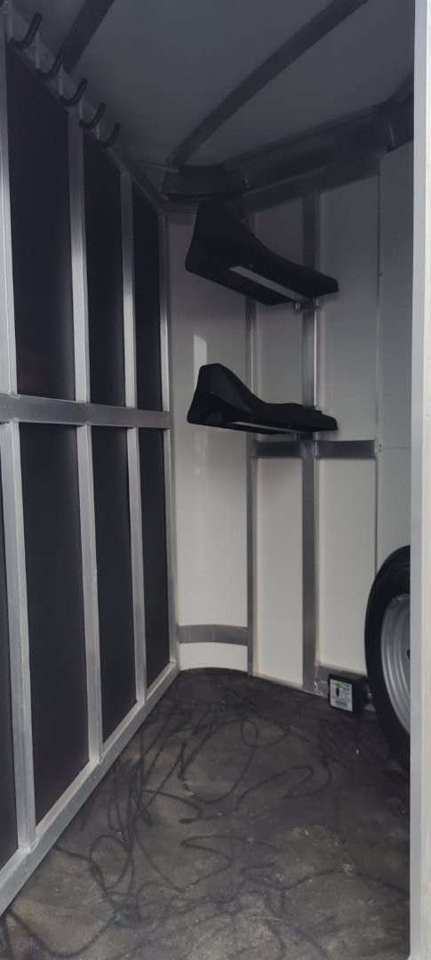 Used 2014 Shadow 2 Horse Slant Load Trailer