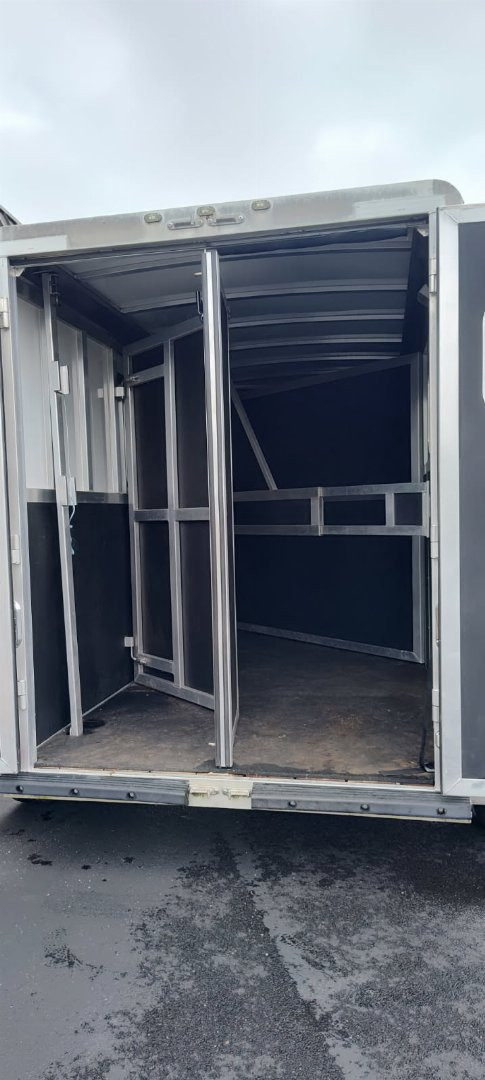 Used 2014 Shadow 2 Horse Slant Load Trailer