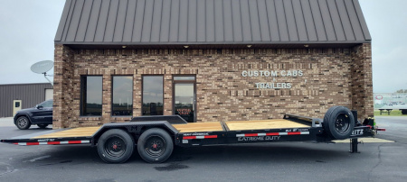 New 2025 Moritz International 16+6 20K Tilt Trailer