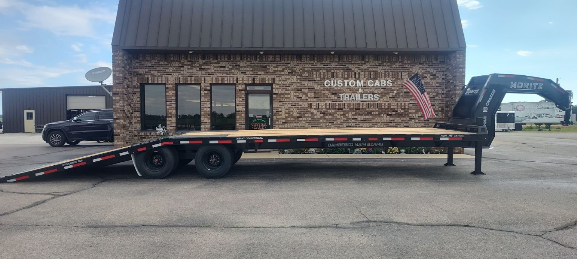 New 2025 Moritz International 20+12 24K Flatbed Trailer