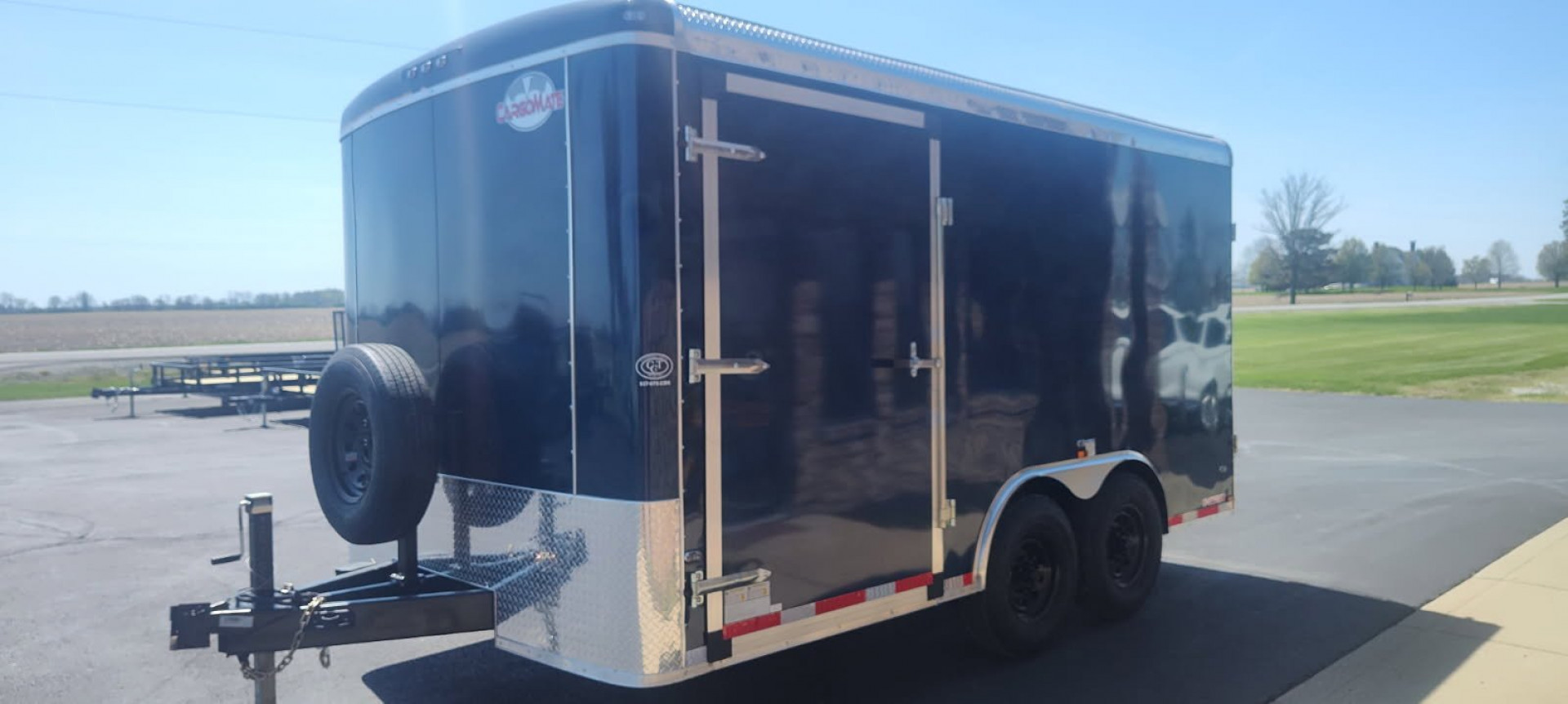 New 2025 Cargo Mate 8'6" x 14' Cargo / Enclosed Trailer 12K
