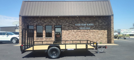 New 2025 Sure-Trac 7 x 14 Tube Top Utility Trailer Idler