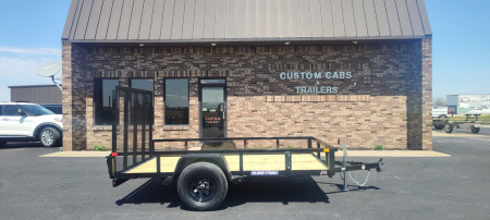 New 2025 Sure-Trac 6 x 10 Tube Top Utility Trailer  3K Idler