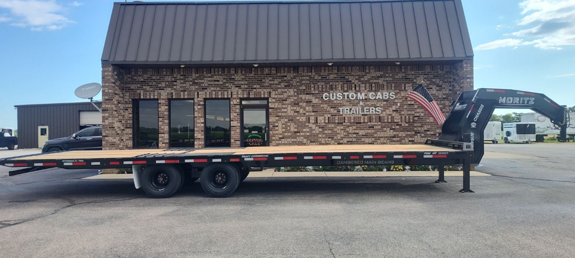 New 2025 Moritz International 20+12 24K Flatbed Trailer