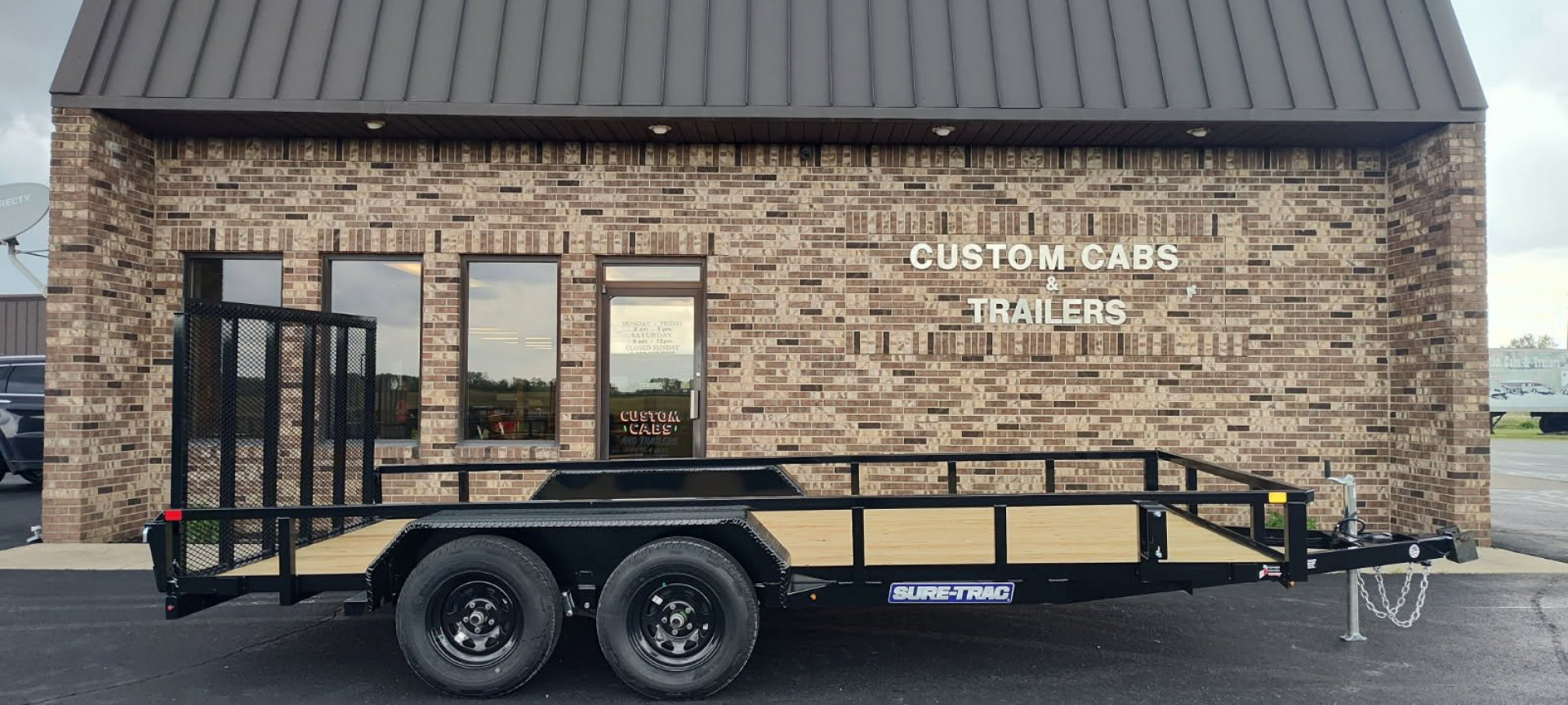 New 2025 Sure-Trac 7 x 16 Tube Top Utility 7K