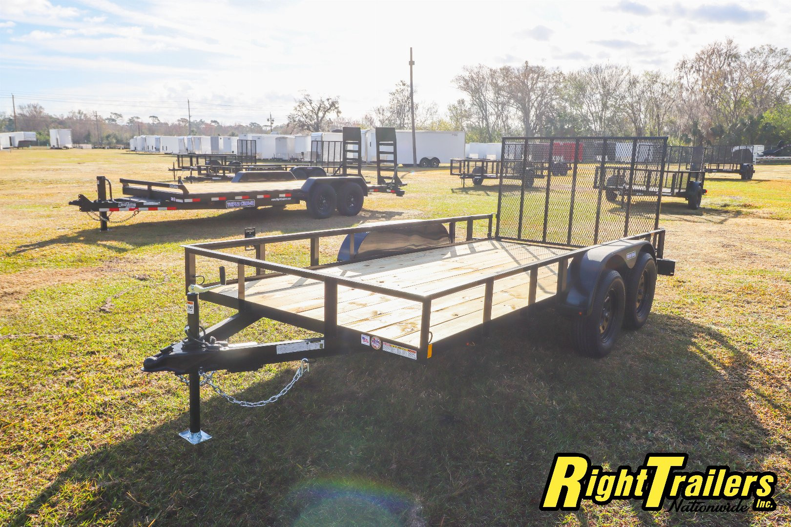New 2025 6x14 Triple Crown Utility Trailer