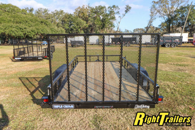 New 2025 6x14 Triple Crown Utility Trailer