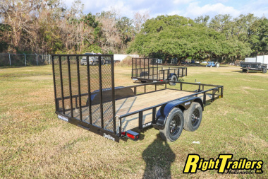 New 2025 6x14 Triple Crown Utility Trailer