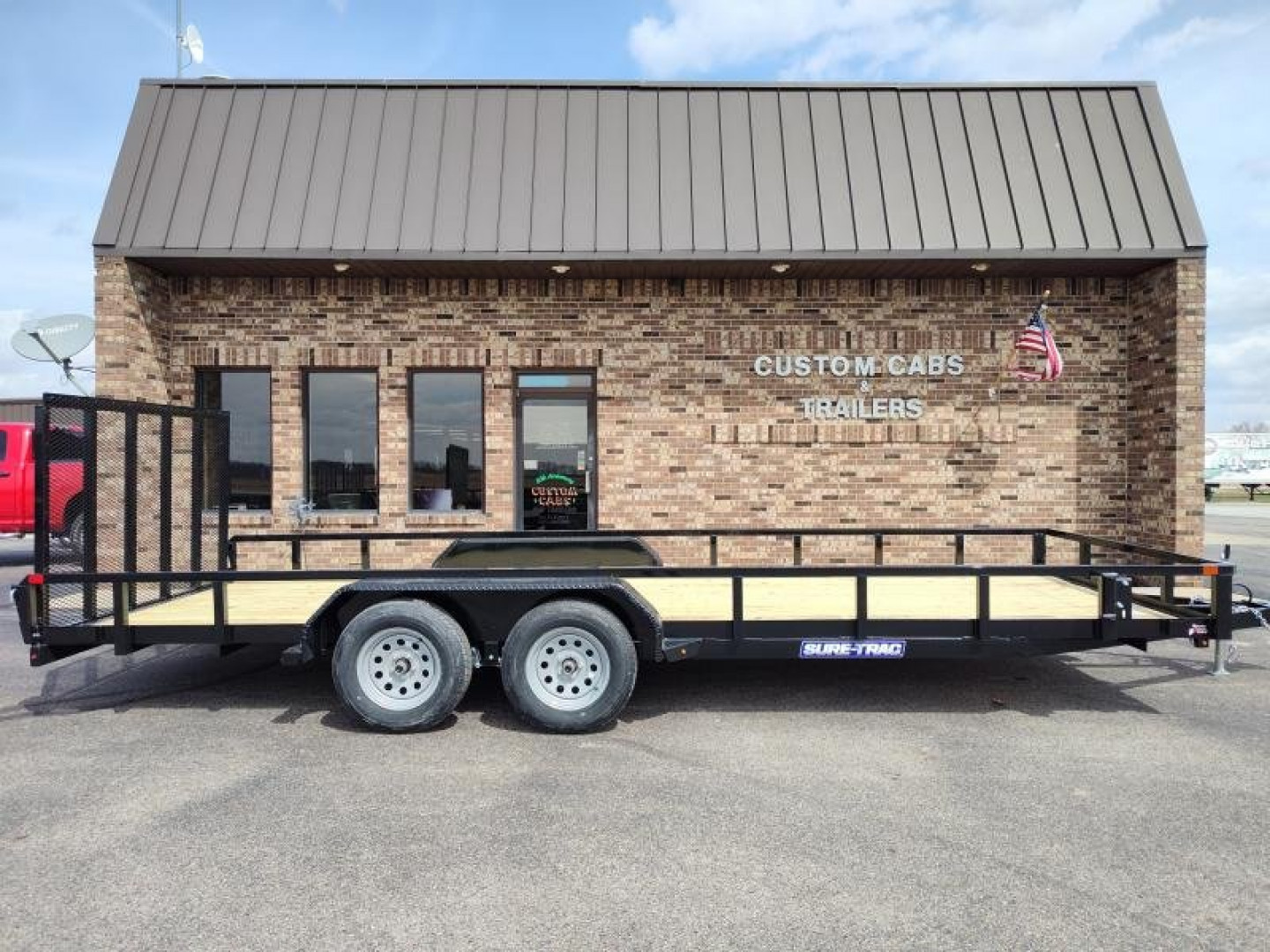 New 2025 Sure-Trac 7 X 20 Tube Top Utility 7K