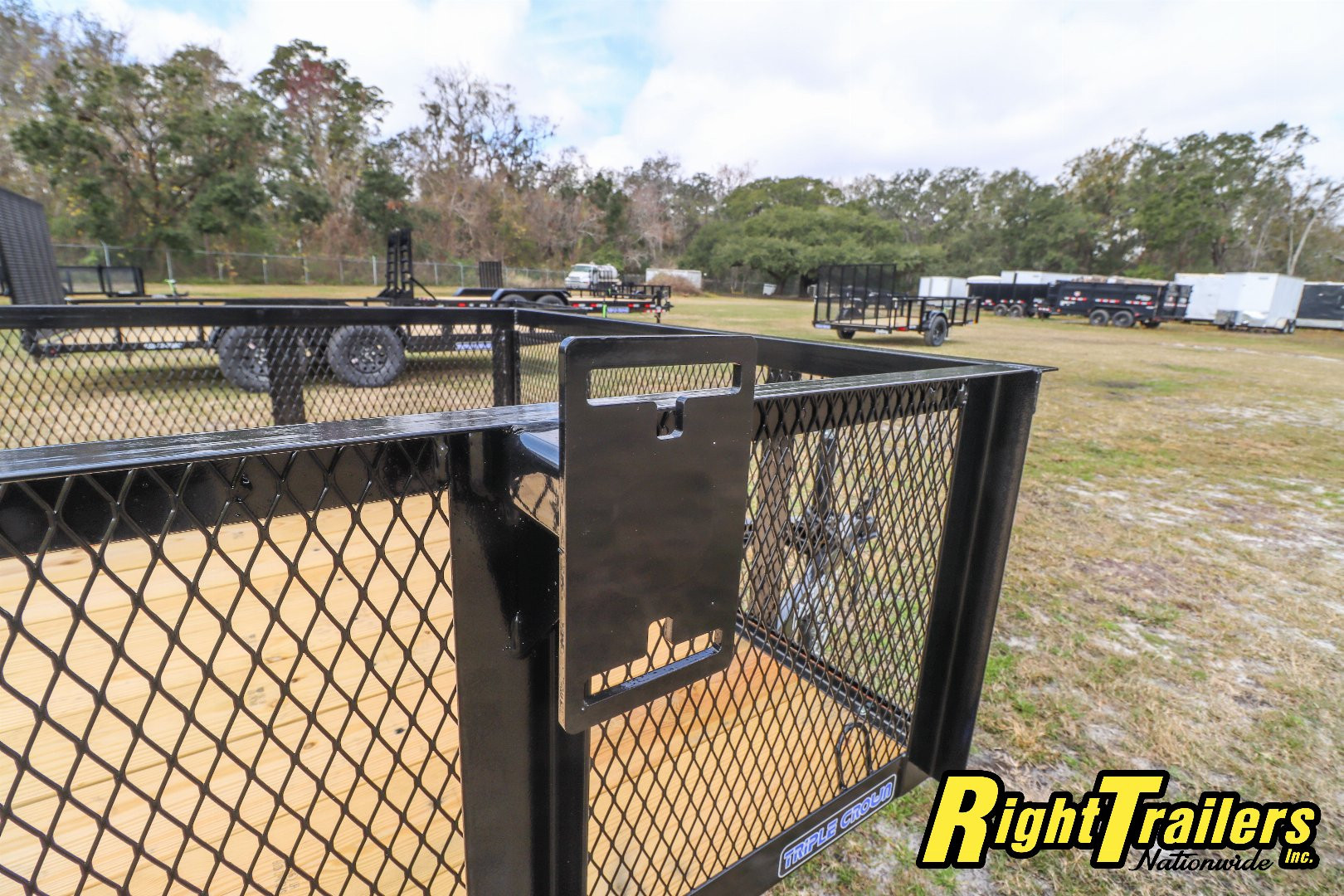 New 2025 5X10 Triple Crown Utility Trailer