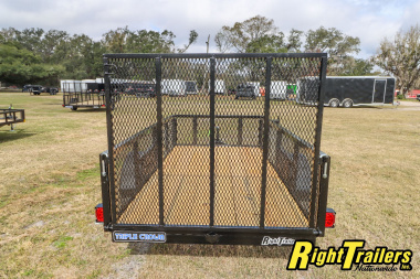 New 2025 5X10 Triple Crown Utility Trailer