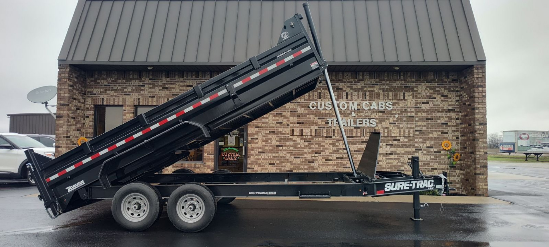 New 2025 Sure-Trac 82"x16' Pro Series Dump Trailer