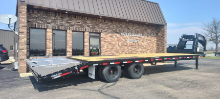 New 2024 Moritz International 25+5 20K Flatbed Trailer