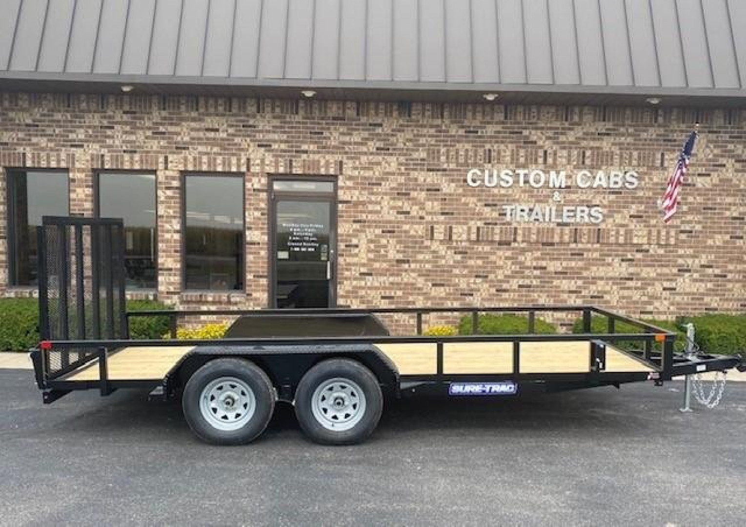 New 2025 Sure-Trac 7 x 16 Tube Top Utility 7K