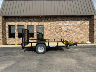 New 2025 Sure-Trac 6 x 10 Tube Top Utility Trailer  3K Idler