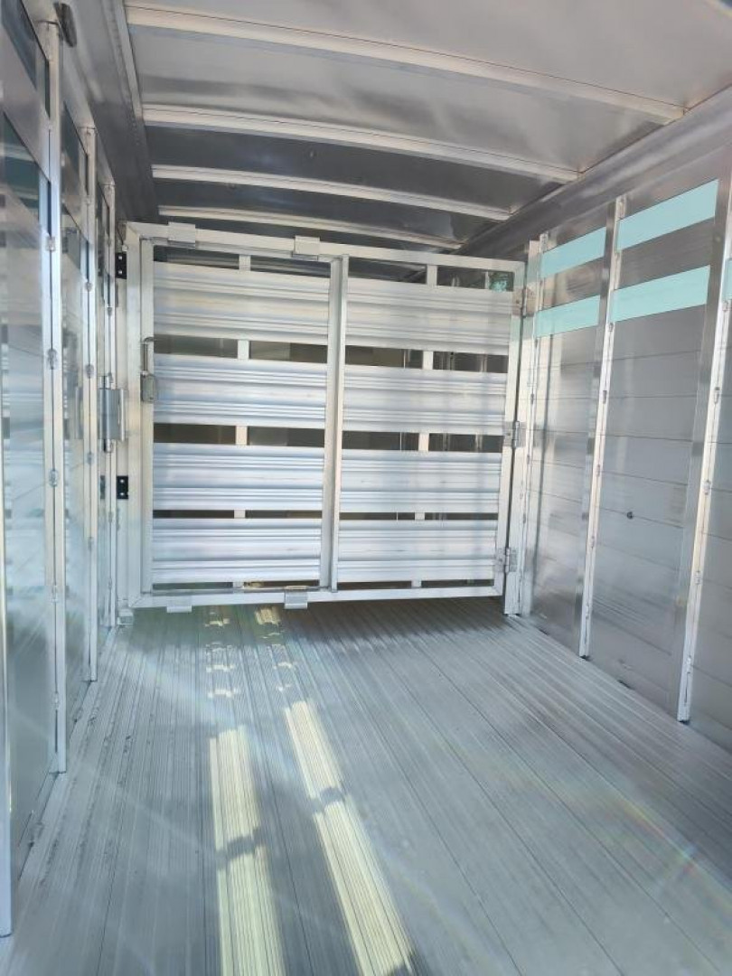 New 2024 Featherlite 6'7x16' 8107 Livestock Trailer