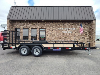 New 2024 Sure-Trac 7 x 18 Tube Top Utility 10K