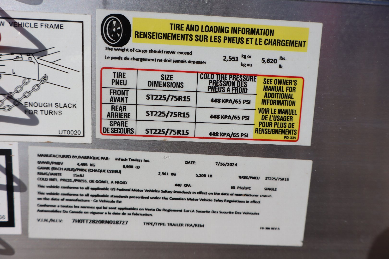 New 2024 8.5x28 inTech Trailers Race Trailer